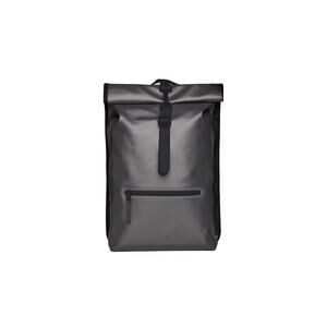 RAINS | Roll-top Rucksack Metallic Grey